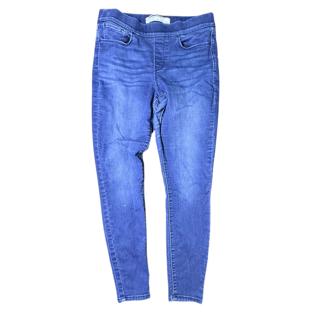 Signature by Levi Strauss Shaping Pull-On Super Skinny Jeans Blue 12 W31